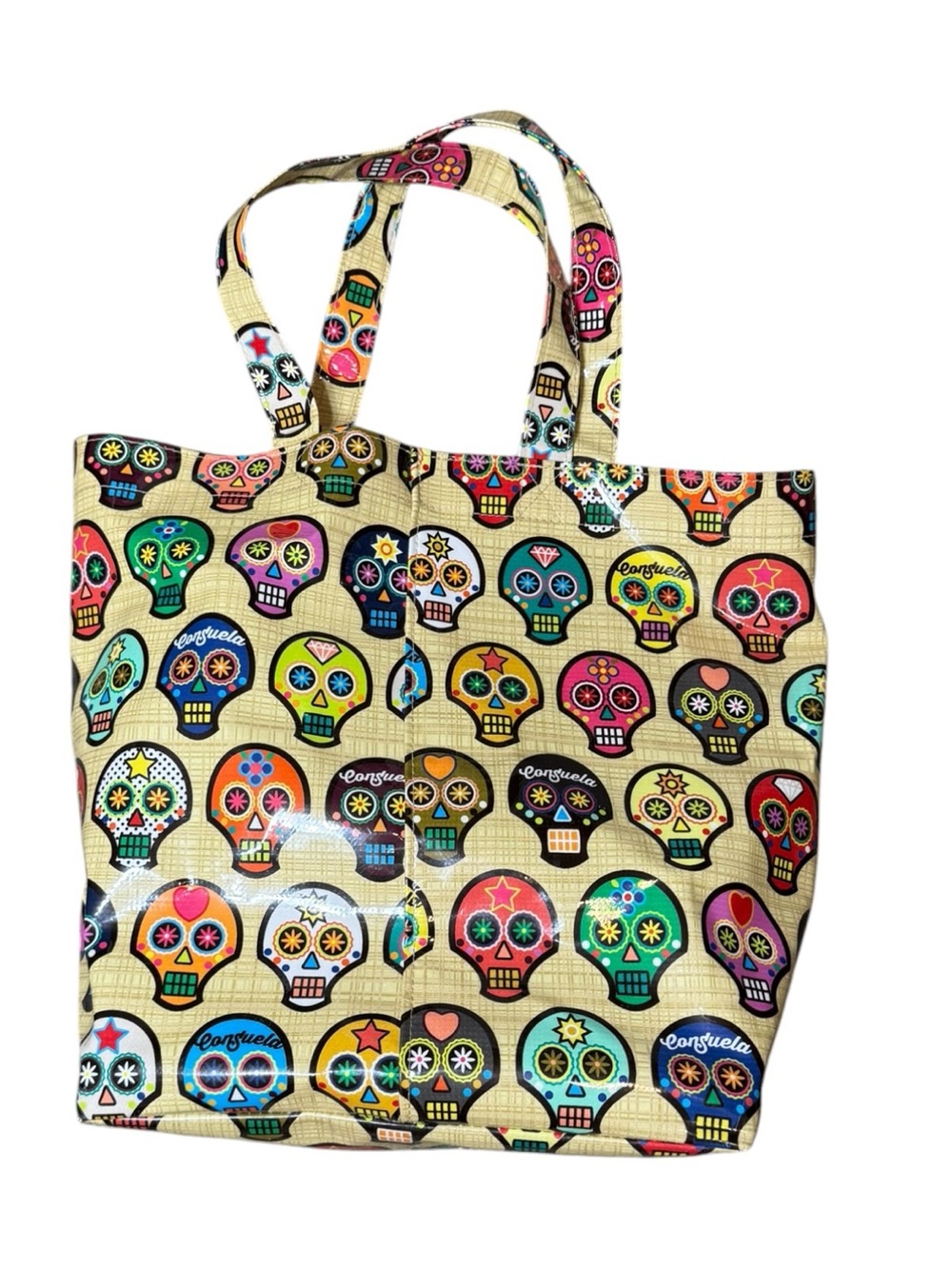 Consuela Sugar Skulls Basic Large Tote Bag - Picture 4 of 13